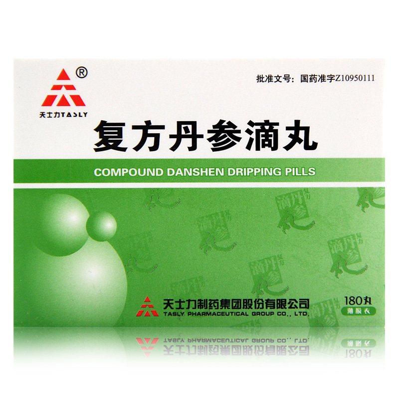 TASLY/天士力 复方丹参滴丸 27mg*180丸*1瓶/盒
