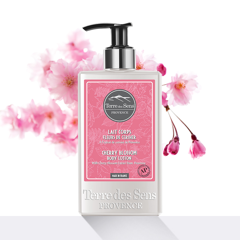 Terre des Sens普罗旺斯樱桃花身体乳250ml 保湿滋润补水香体乳