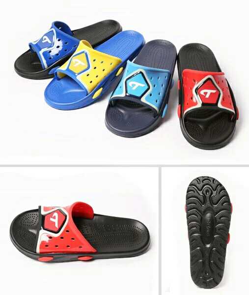 Football-style male-style home slippers anti-slip light high-end atmosphere 2177-Taobao