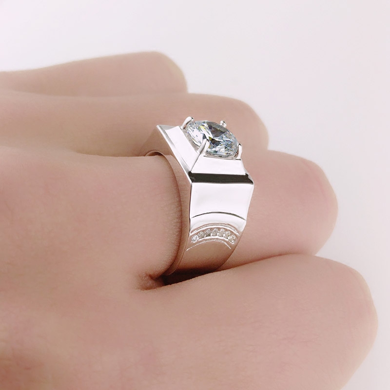 Bague homme en Argenterie - Ref 3088677 Image 4
