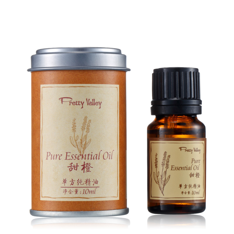汇美舍 甜橙精油10ml 平衡油脂 香薰按摩精油