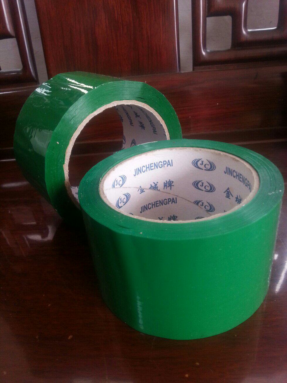 (Jincheng) 60cm * 70-yard BOPP seal case adhesive tape green seal case adhesive tape adhesive tape to bag belt