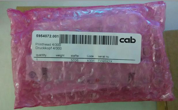 Tyco TE3112 300dpi nozzle BRADY BBP72 Double-Sided Sle