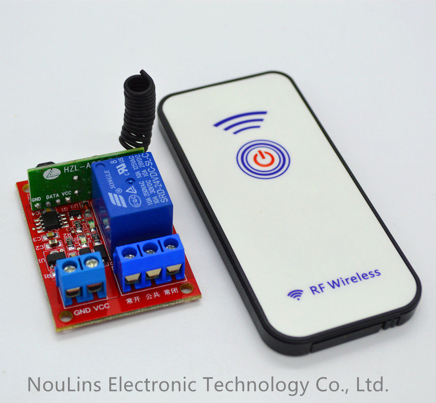 1 Way 24V Wireless Module 1 Key RF Wireless Remote Control 433M Wireless Control Module Wireless Control Switch