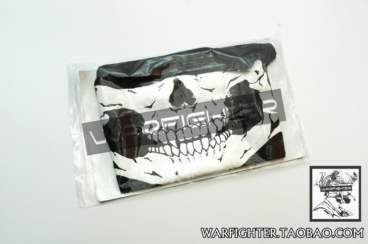 (WARFIGEHTER) SCHAMPA SKULL FACE SCARF SEAL SEAL TEAM SPECIAL