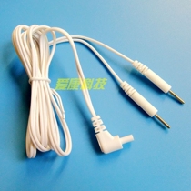 Tensile copper wire conductive safety gauge pin type electrode wire one-out two straight head electrode connection patch wire