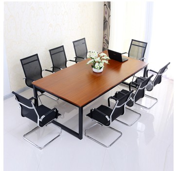 Guangzhou Custom Easy Joshan Conference Table Table Easy Steel Wood Conference Desk Multi-person Conference Table Training Table
