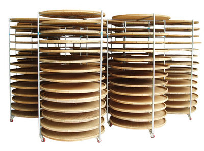 Bamboo mesh sieve tea black tea fresh leaves drying sieve drying rack bamboo sieve tea processing machinery and equipment