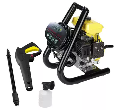 DAVCO self-priming household high-pressure car wash machine 220V all-copper cleaning machine gasoline portable car wash water gun water pump