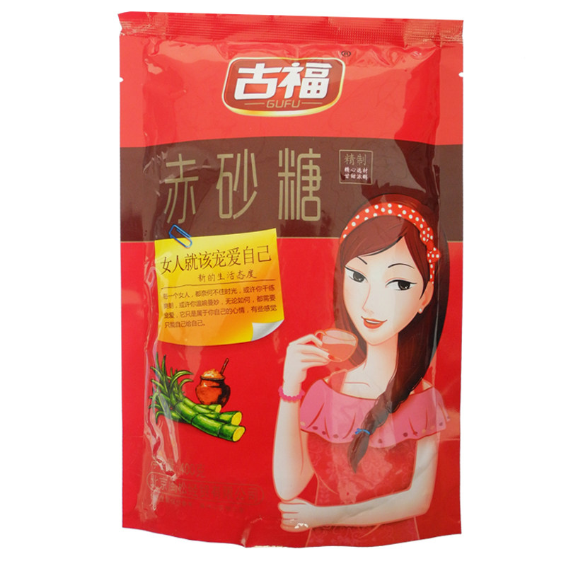 【天猫超市】古福 精制赤砂糖（红糖）400g 烘培原料 调味品