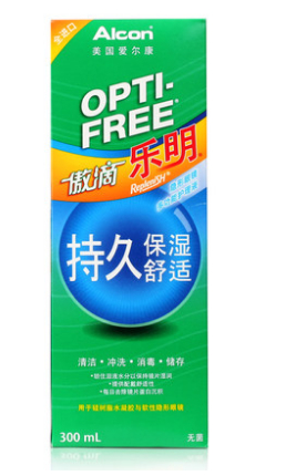 爱尔康傲滴隐形近视眼镜护理液300ml 美国进口送镜盒TF