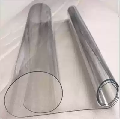 Transparent glass plate PVC material custom crystal plate soft plate custom transparent soft plate insulation transparent material soft plate