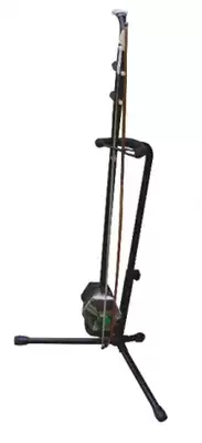 Iron erhu frame Beijing erhu shelf Jinghu frame horse head piano frame with sponge protective cover