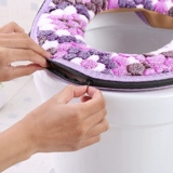 Туалет, зимняя подушка для домашнего использования, плюшевая водонепроницаемая шайба, увеличенная толщина