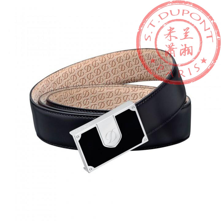 Special cabinet France all Pence S T Dupont men's leather belt plate buckle 051236 bag Shunfeng