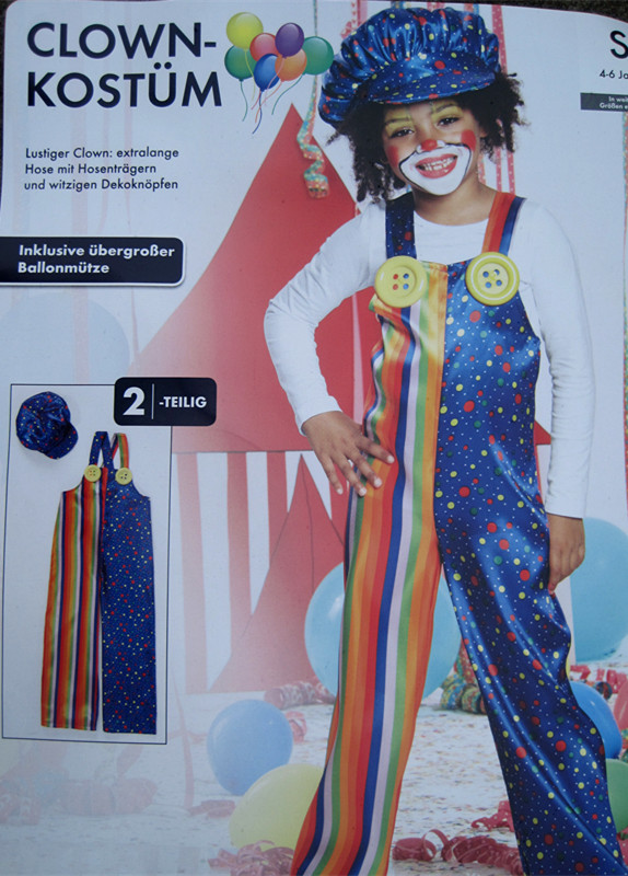 Halloween Children's Day cosplay children's makeup prom show costumes clown costumes to blame for the costumes.
