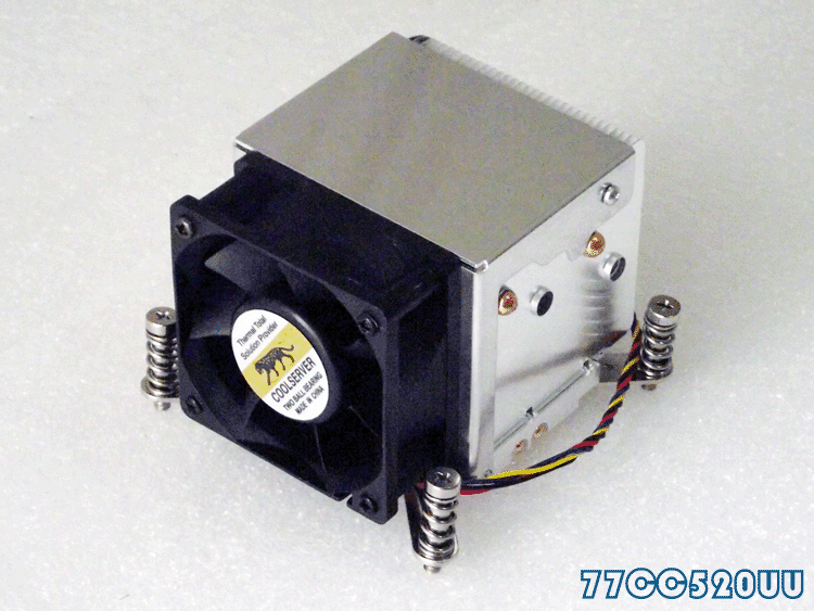 COOLSERVER Jaguar 2U LGA2011 side blown heat pipe radiators 4-wire temperature-controlled server special