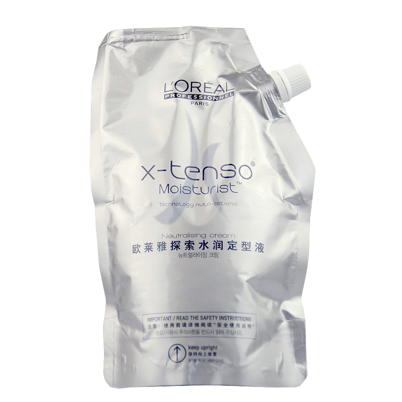 欧莱雅探索水润定型液400ml 直发烫发定型 定型剂膏 包邮