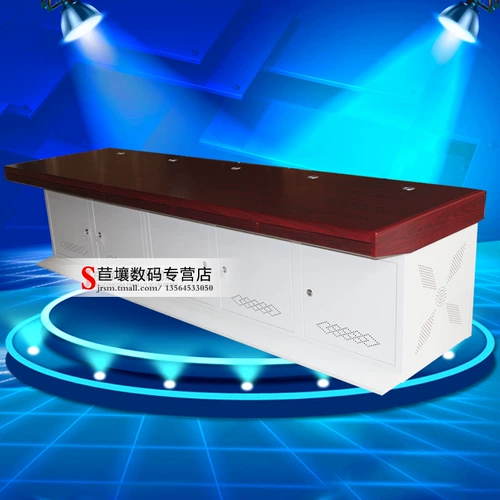 Wutin Operation Channel Monitor Luxury Red Wooden Plate Winlian Monitor Console Platform