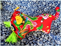 Wang Zhenxia Clothing Baub Fengxiang Clothes Tiger Pillow Pure Handicrafted Dragon Fabric Silk Fabric Single-head Tiger