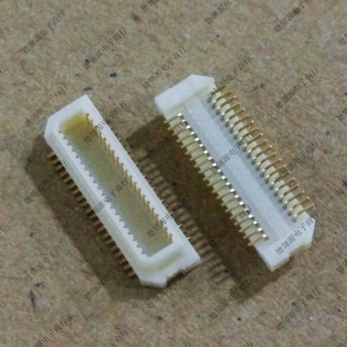 AXK640247YG 原装连接器 0.5mm间距 40pin 公座