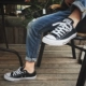Giày Converse Giày nam cổ điển Giày nữ cổ điển Những người yêu thích giày nhẹ thoải mái giày vải thông thường 101001 W1