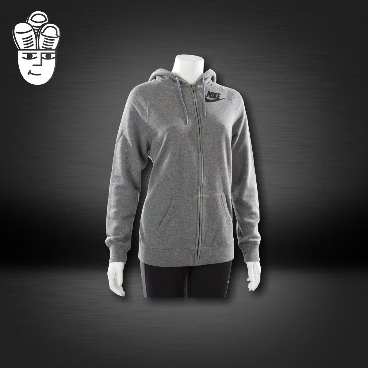 Nike Rally Boyfriend Full-Zip Hoodie 耐克女子休闲连帽卫衣