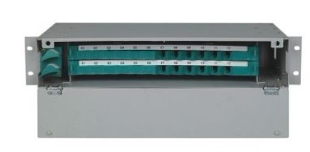 Uconn 24 Core ODF optical fiber distribution frame telecom grade ODF unit body rack optical fiber unit box