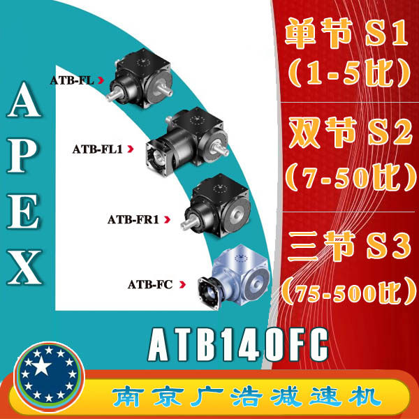 ATB140FC(S1 S2 S2) APEX elite precision planetary reducer ATB140FC(S1 S2)