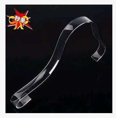 Thickened high transparent S shaped sandshoe brace arched elastic inner brace holder shoe holder shoe high heel shoe heel Show
