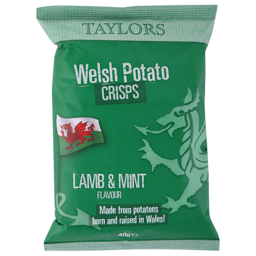 【天猫超市】英国进口 哈得斯(Welsh) 薯片 薄荷烤羊味40g