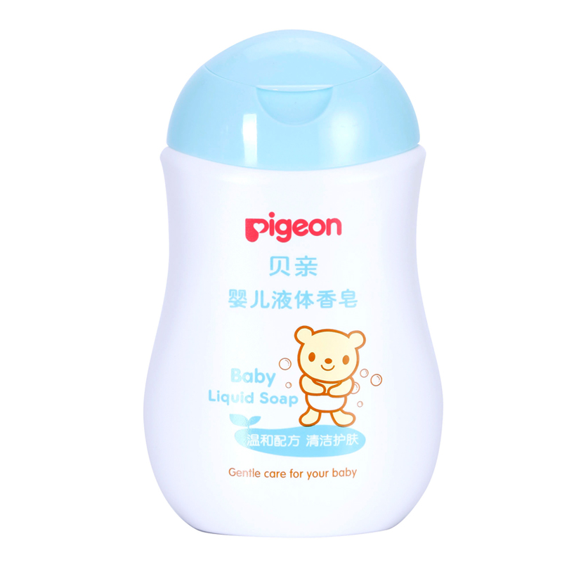 贝亲 婴儿液体香皂 儿童洁肤香皂200ml 宝宝洗护用品IA121