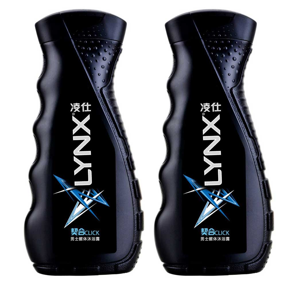凌仕男士沐浴露乳液醒体契合400mlX2酷爽香氛套装正品包邮多省