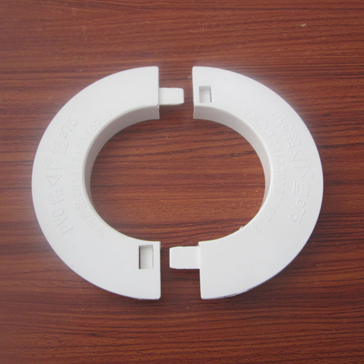 5075110 160 Drainage pipe plate surface hanging mold pouring pipe repair hole PVC leak-proof ring