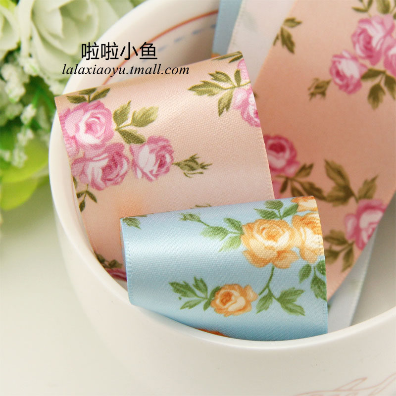 Pastoral cloth ribbon ribbon hair cloth hair cloth hair cloth DIY material accessories accessories