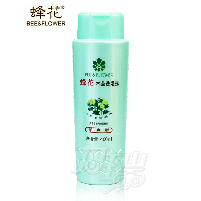 蜂花本草精华洗发露洗发水460ml (顺爽型)含白菊+冰片去油护发