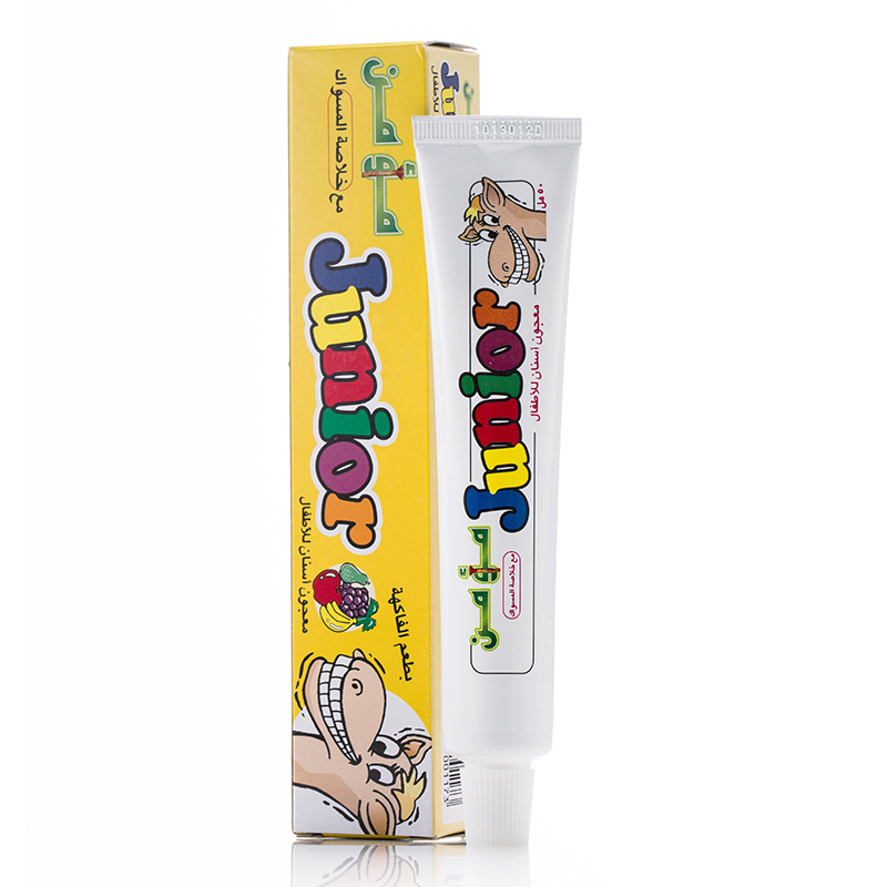 Mumin穆明儿童牙膏什锦果味50ml美白护牙龈进口原装正品