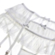 Châu Âu và Hoa Kỳ kích thước lớn phù hợp với garter trắng ren gợi cảm đồ lót gợi cảm đồ lót garter đồ lót vớ ba bộ quần vớ ren dài có nịt Nịt Tất