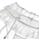 Châu Âu và Hoa Kỳ kích thước lớn phù hợp với garter trắng ren gợi cảm đồ lót gợi cảm đồ lót garter đồ lót vớ ba bộ dây nịt bít tất ren gợi cảm Nịt Tất