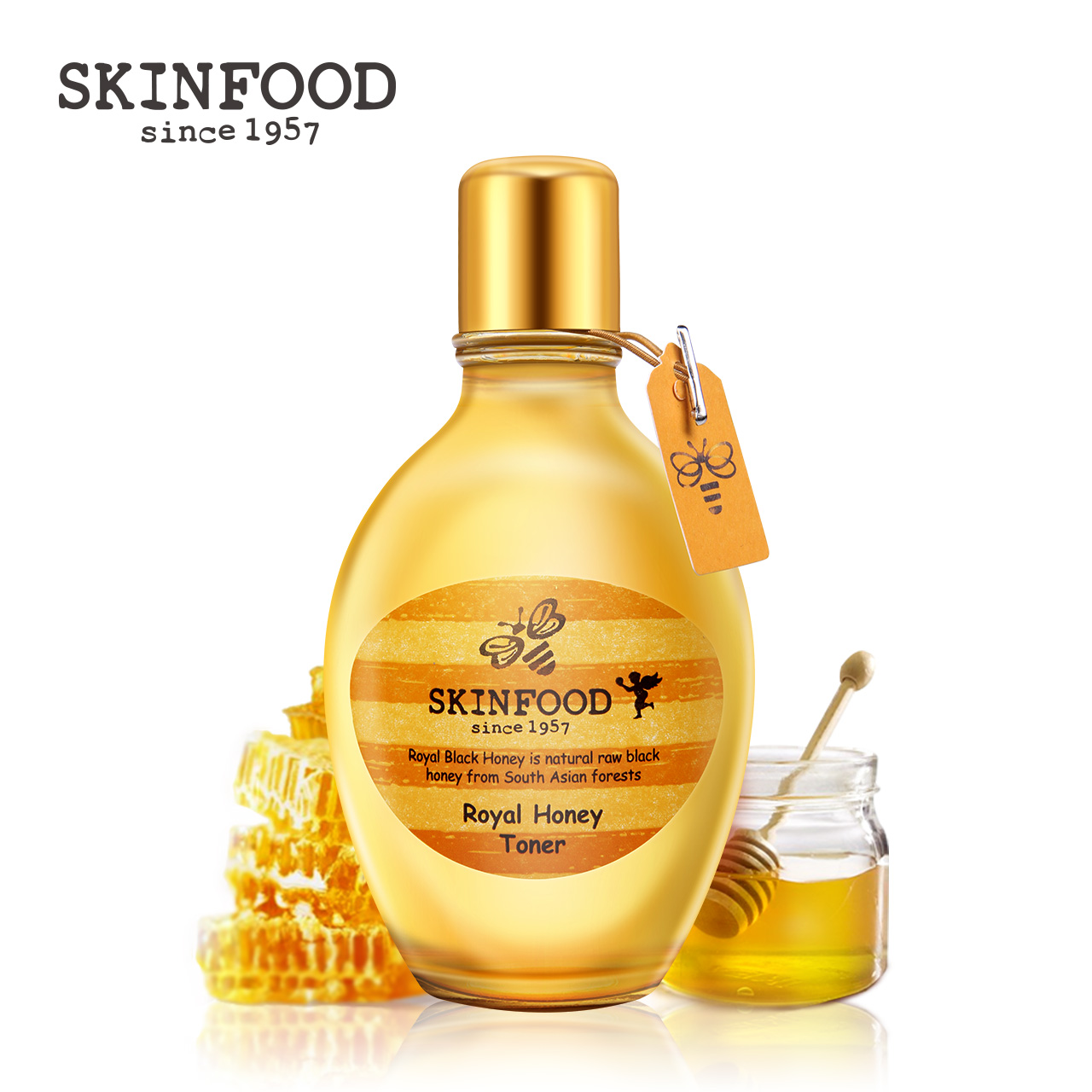 Skin Food/思亲肤蜂蜜活颜保湿化妆水深层补水紧致活肤爽肤水包邮