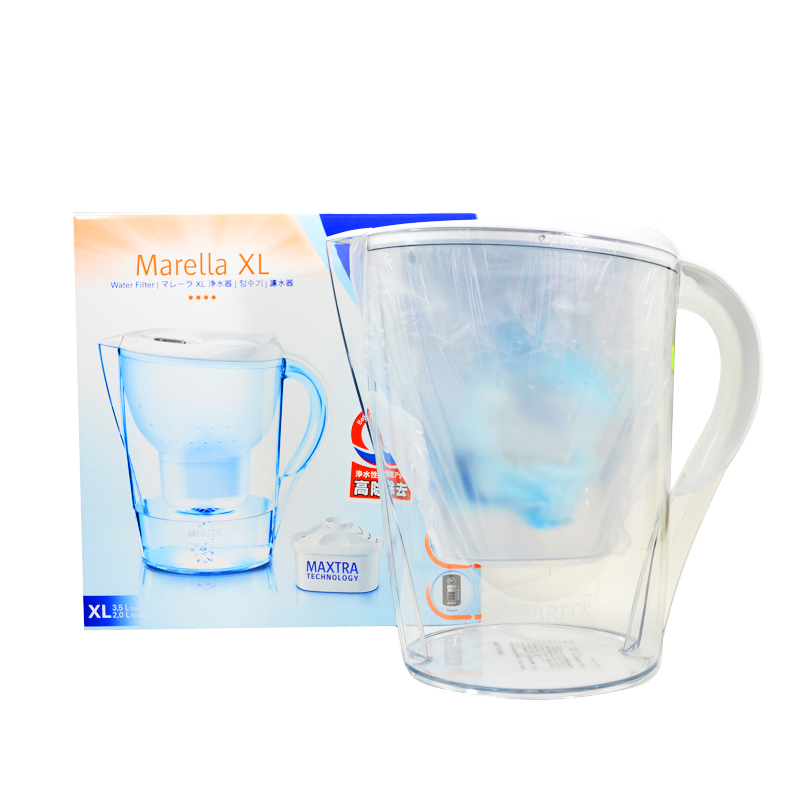 【日本直邮】德国原装BRITA碧然德Marella3.5L滤水壶XL BJ-NMX