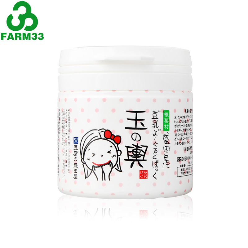 日本原装 盛田屋 玉之兴梨花豆腐面膜 豆腐乳乳酪 150g