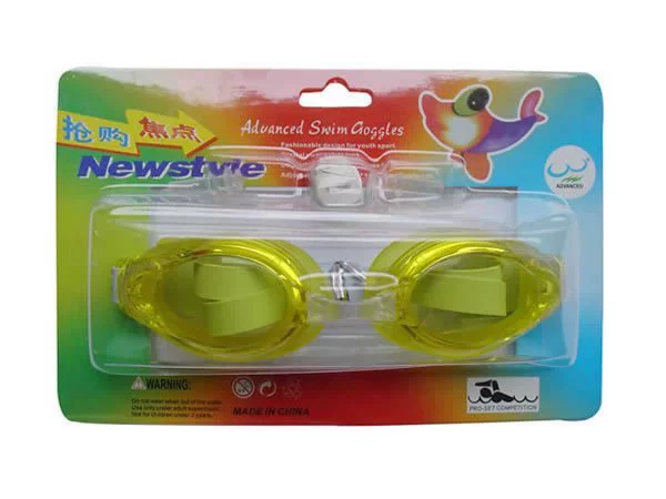 118 kính bơi nam unisex và kính bơi khung lớn HD gửi nút tai mũi kính bơi - Goggles