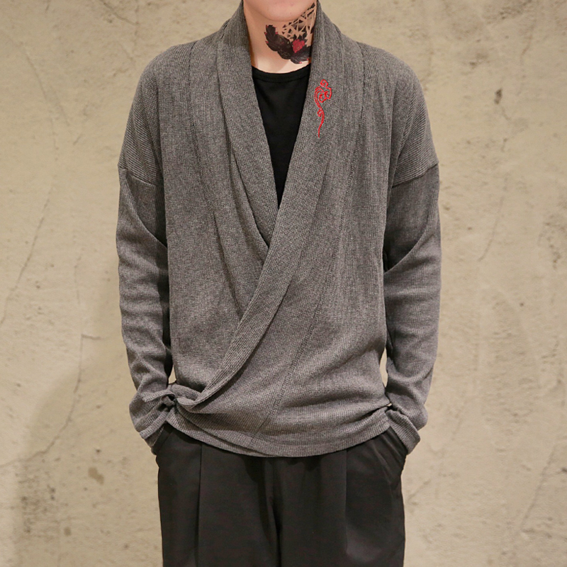 Chinese Tang Improved Han Wear Chinese style mens retro clothing national clothing youth ancient style dwelling meditation