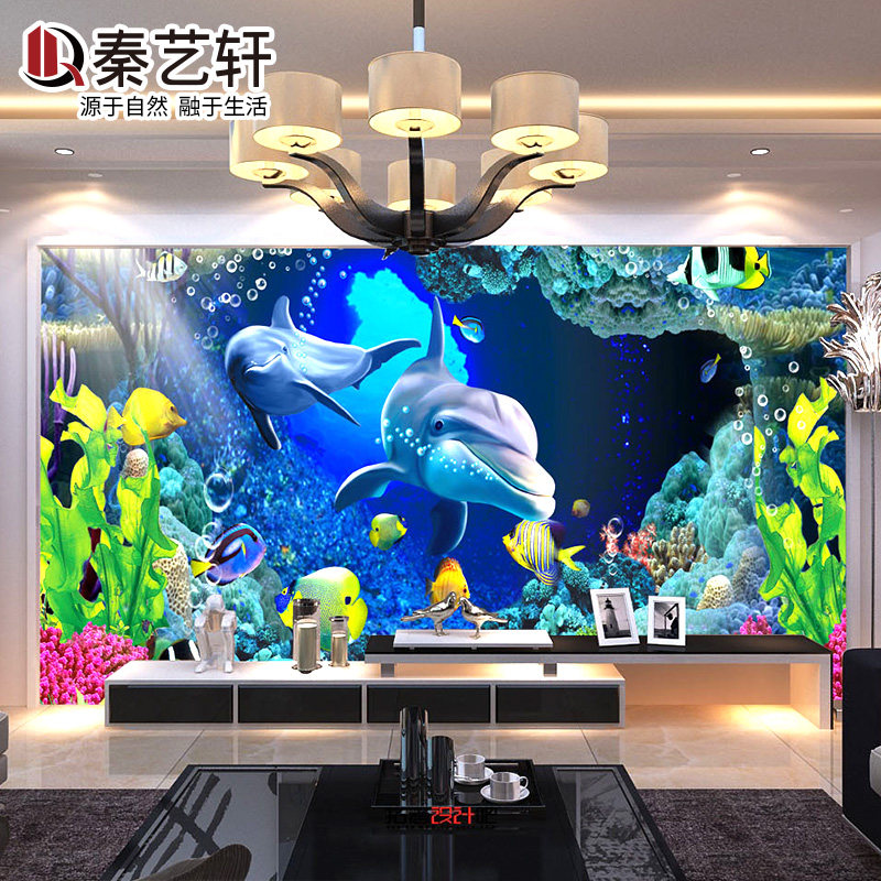 ��������ʽ��ש3D���󱳾�ǽ