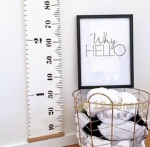  Ass mother ins explosion Nordic style minimalist childrens room baby height ruler ladder with shooting props