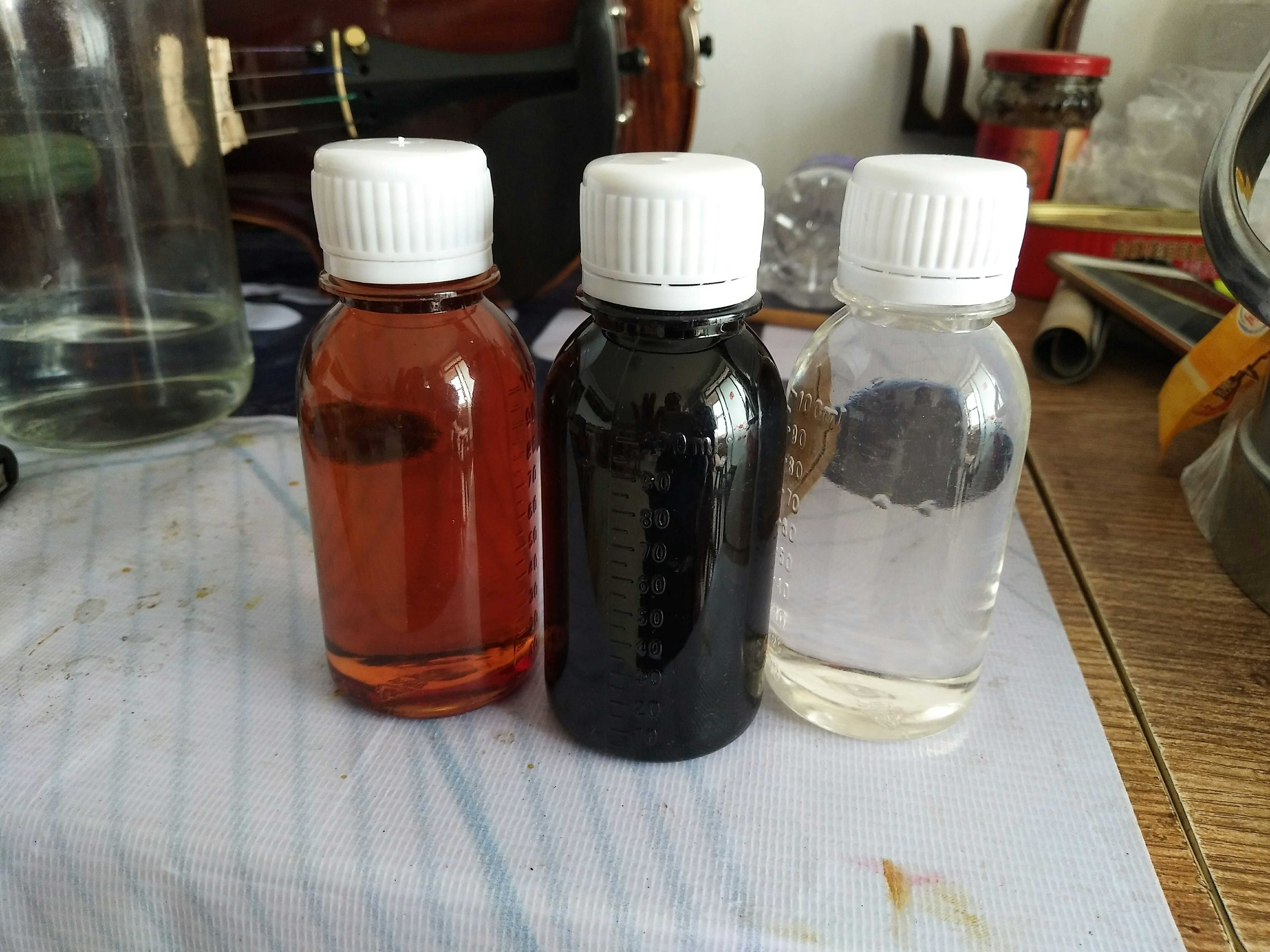 Violin Paint Paint Varnish Color Paint Varnish Color paint Turpentine Triple-bottle set