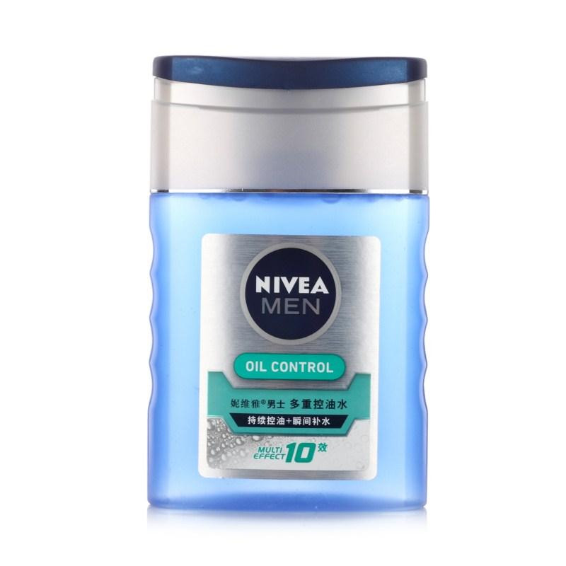 Nivea/妮维雅男士多重控油水125Ml控油保湿补水