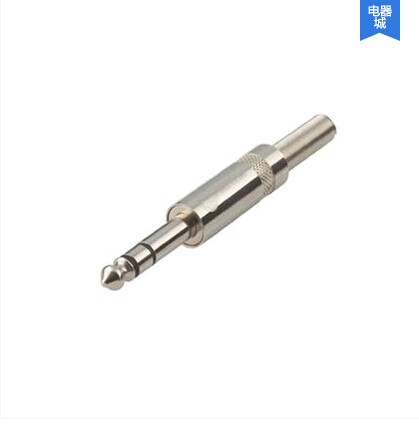 YS202D microphone skewer head large three-core 6 5 plug microphone microphone 6 35 balance skewer head joint