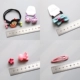 Trẻ em phụ kiện tóc nơ thắt nút dễ thương tóc vòng headband cao su ban nhạc cô gái nhỏ tóc kẹp tóc bé kẹp tóc